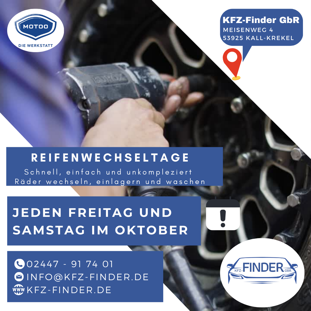 Reifenwechseltage Winter 2023