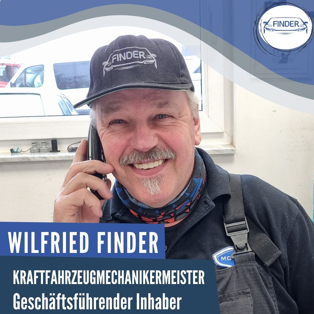 Mitarbeiter | Wilfried Finder | GEschäftsführender Inhaber Inhaber | KFZ-Finder